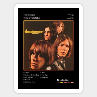 The Stooges - The Stooges Tracklist Album Magnet